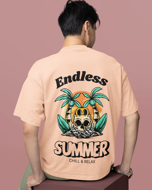 Trendy Endless Summer Streetwear Graphic Oversized T-shirt for men -Forever TrendIn