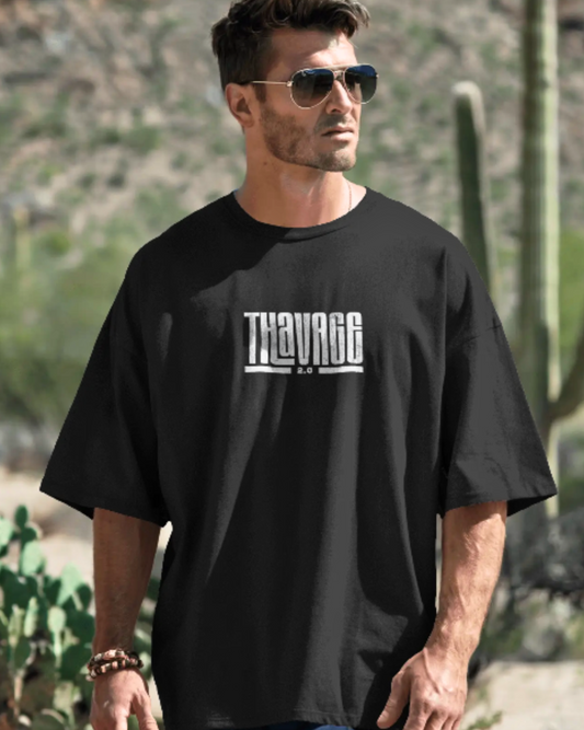 trendy Thavage 2.0 oversized typography fitness graphic t shirt for men -  Forever TrendIn