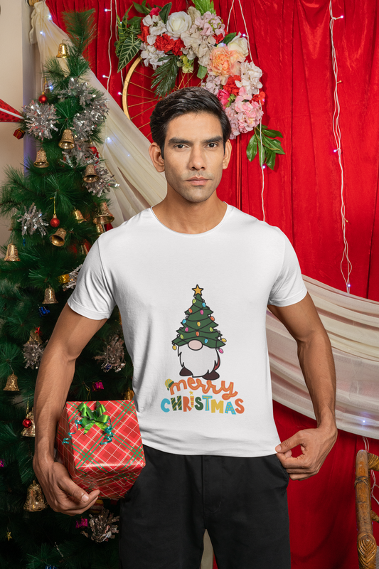 Men's Cute Gnome Christmas T shirt