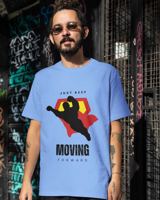 trendy superhero oversized graphic t shirt for men - Forever TrendIn