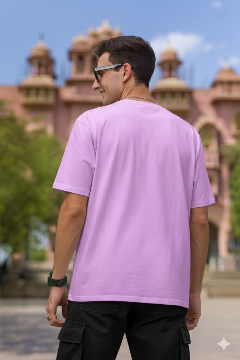 trendy delulu is the solulu genz oversized graphic t shirt for men - Forever TrendIn