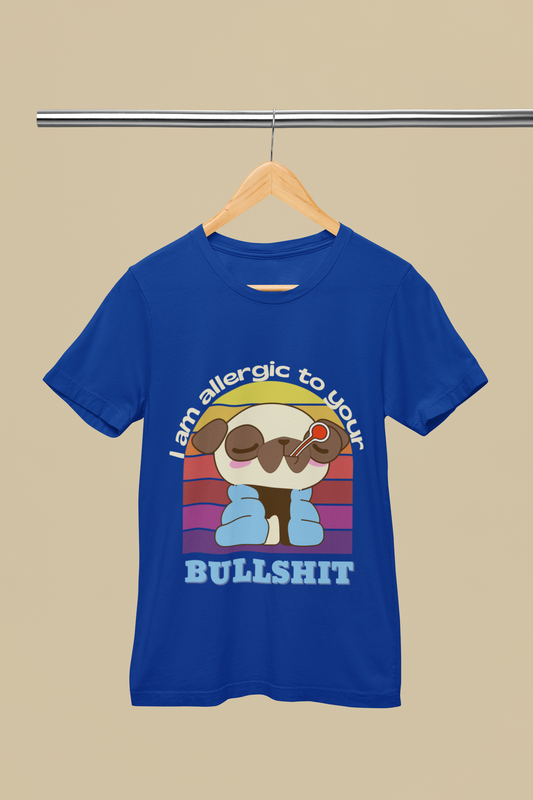 Men's I am allergic to your Bullshit - Dog T-shirt
