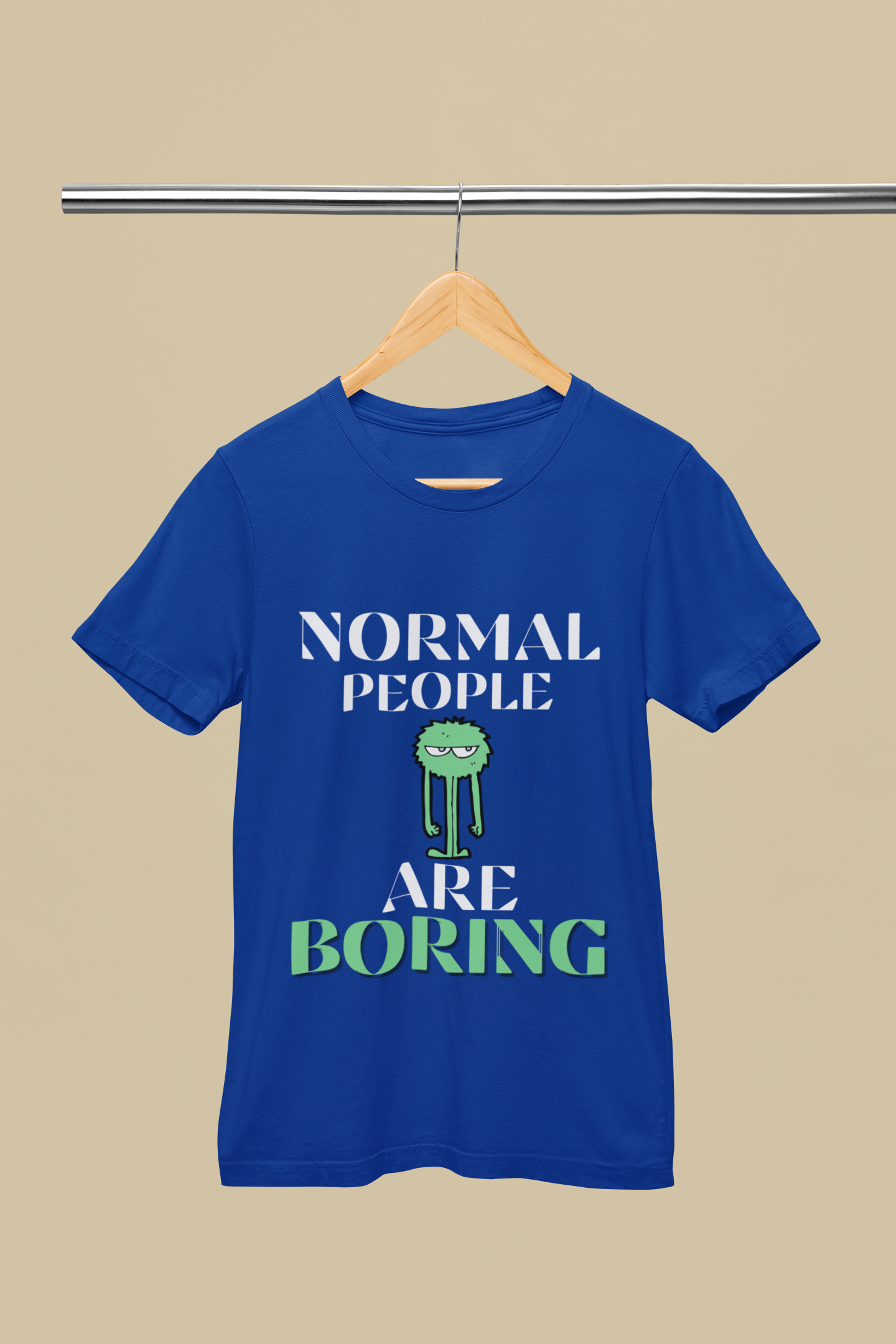 Women's Normal People are Boring - Alien T-shirt