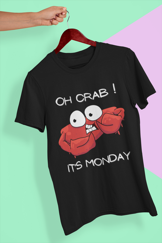 Men's Oh Crab! It's Monday - Funny T-shirt