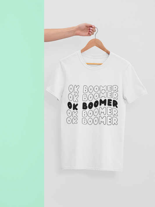 Men’s OK Boomer Typography Graphic T-Shirt