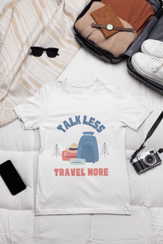 Men's Talk less Travel More T-shirt