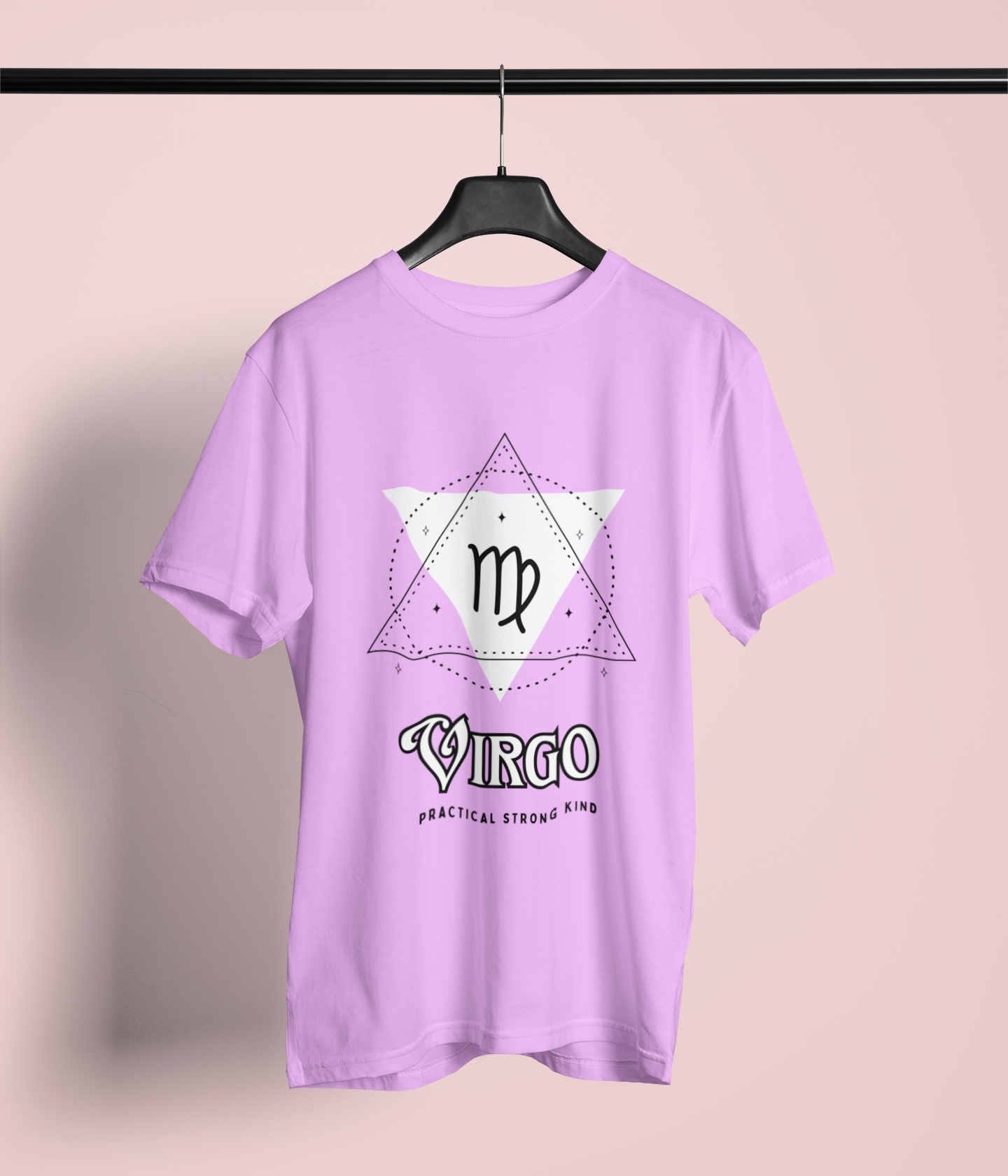 Virgo Symbol Zodiac Oversized T-shirt