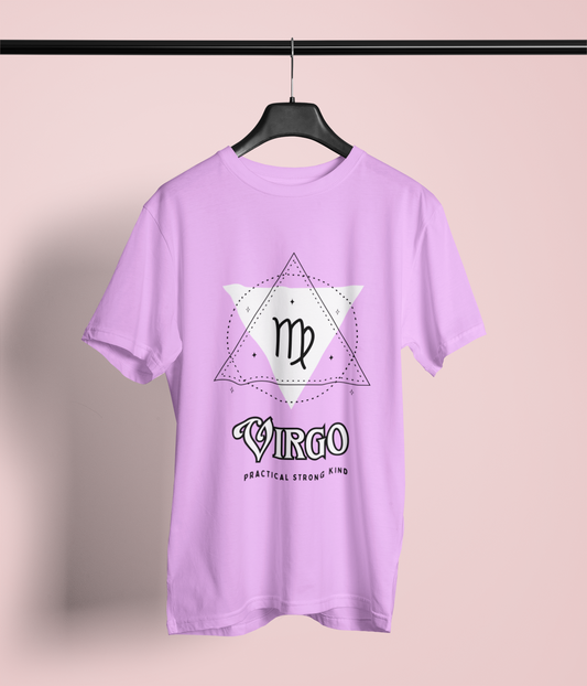Virgo Symbol Zodiac Oversized T-shirt