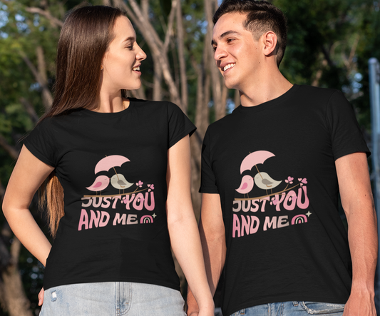 Men's Love Birds Valentine Couple T-shirt