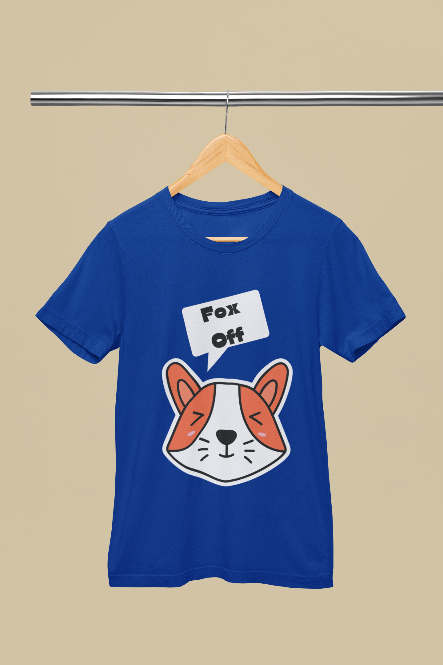 trendy fox off funny graphic t shirt for women - Forever TrendIn
