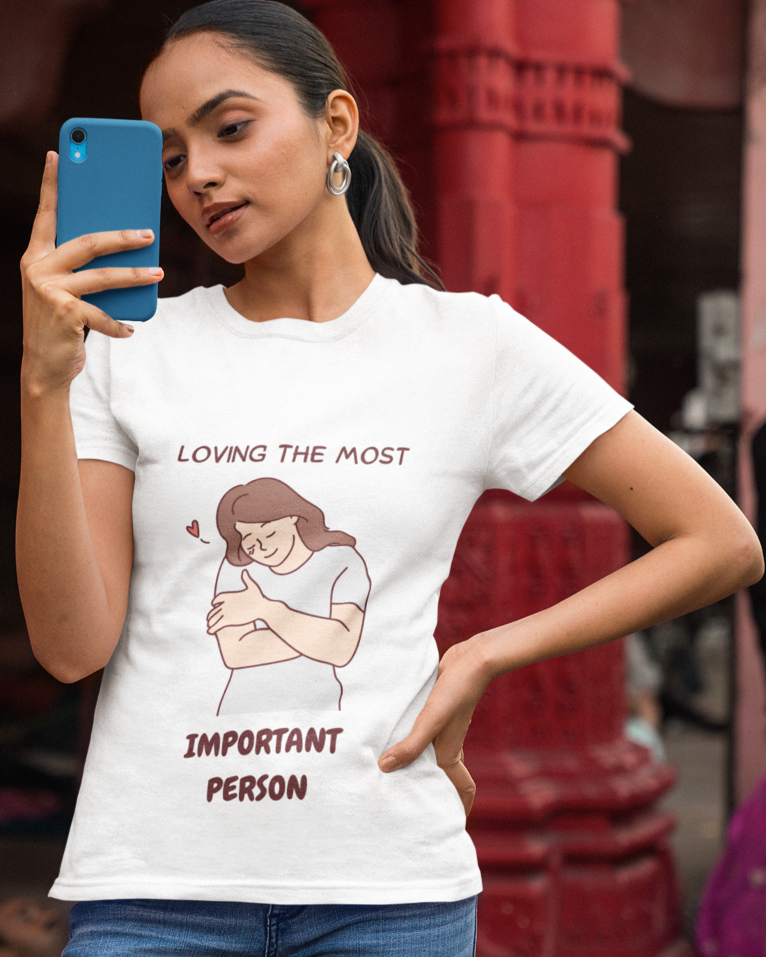 trendy important person graphic t shirt for women - Forever TrendIn